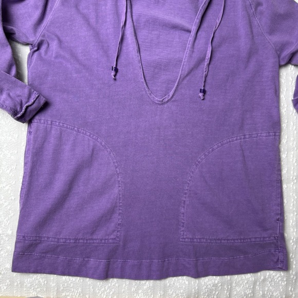 GAP Womens Hooded Sweater Size S Purple Lightweight Casual Lounge Minimalist - Picture 4 of 16